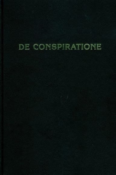 De Conspiratione / О Заговоре