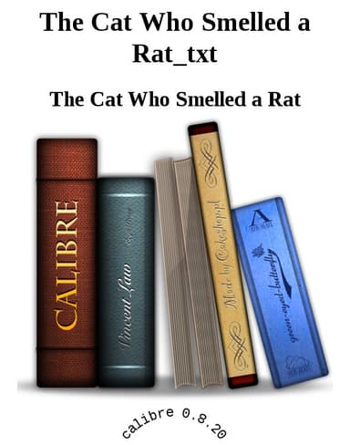 The Cat Who Smelled a Rat_txt