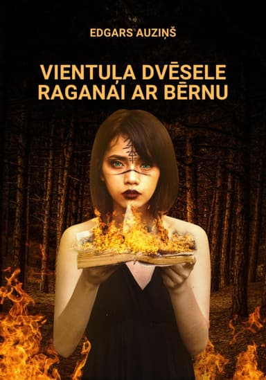 Vientula dvesele raganai ar bernu